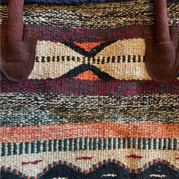 Southwest style blanket bag - Picture 2 of 4